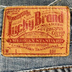 Lucky Brand Mens Jeans Straight Cut 100% Cotton  RN 80318